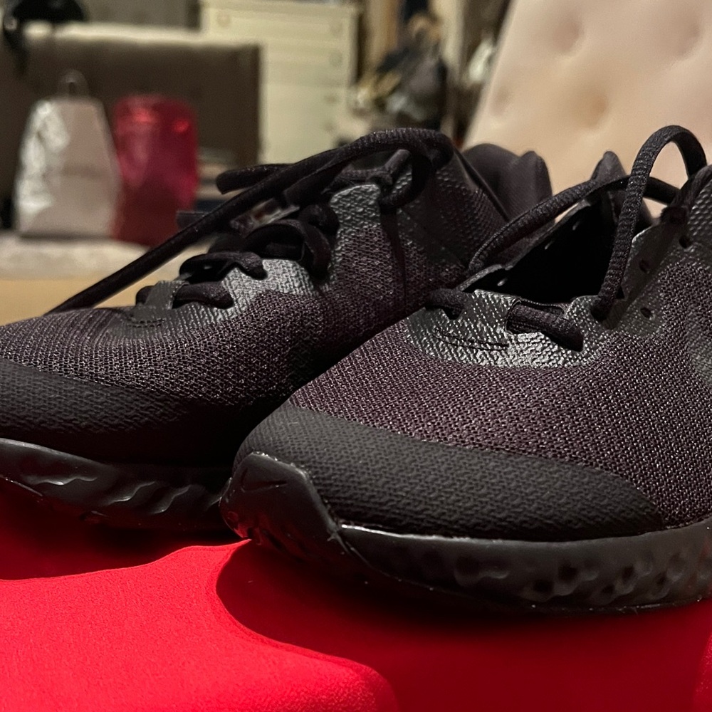 Nike Black Knit Sneakers